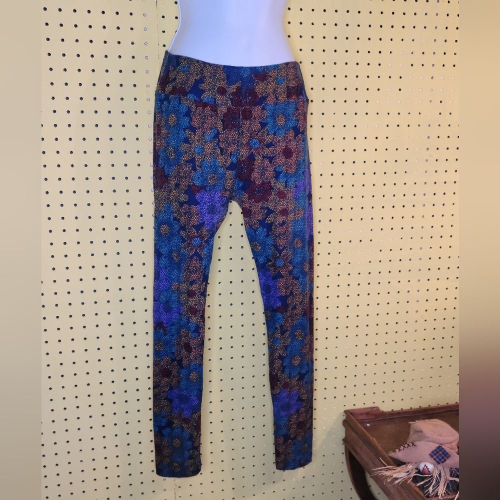 lularoe leggings, Daisy, Flower Design one size